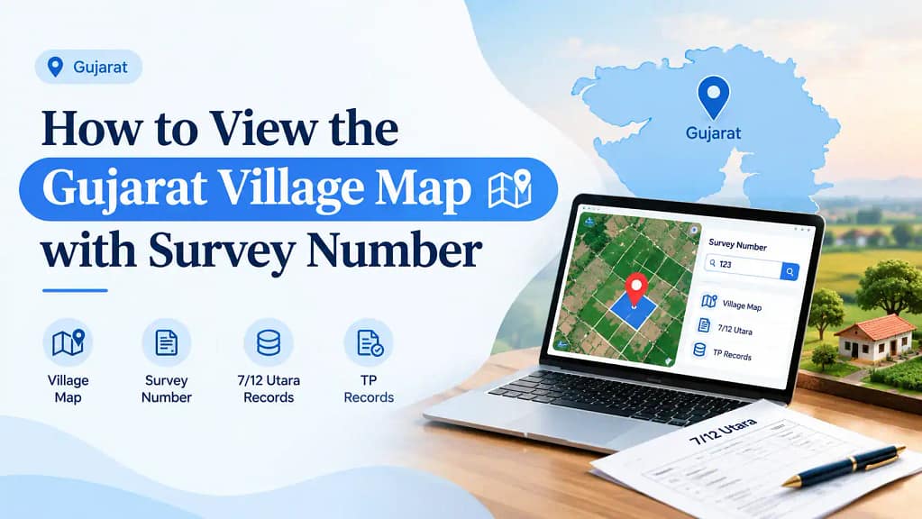 How to View Gujarat Village Map with Survey Number Online