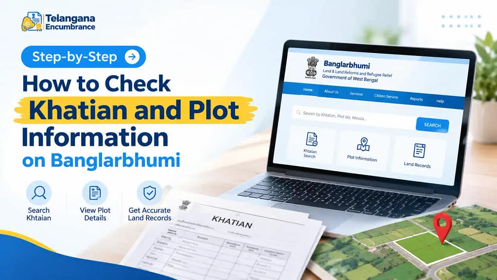 Step-by-step guide to check Khatian and plot information on Banglarbhumi