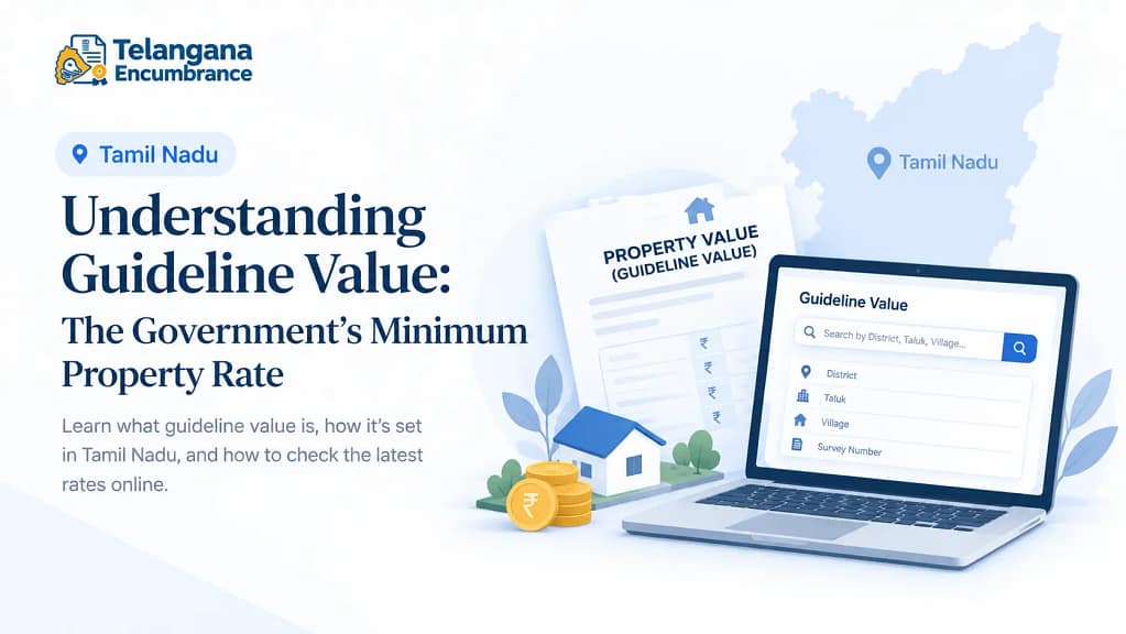 Understanding guideline value in Tamil Nadu and government minimum property rate