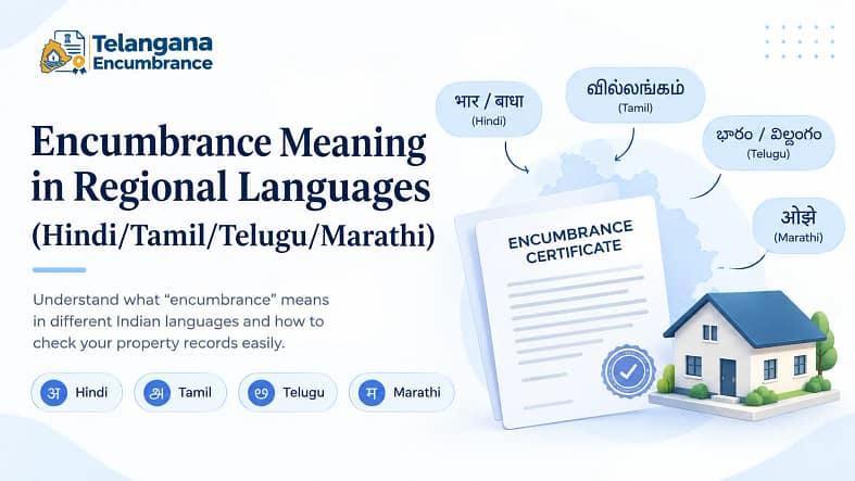 Encumbrance Meaning in Regional Languages (Hindi/Tamil/Telugu/Marathi) Encumbrance meaning in regional languages Hindi Tamil Telugu Marathi