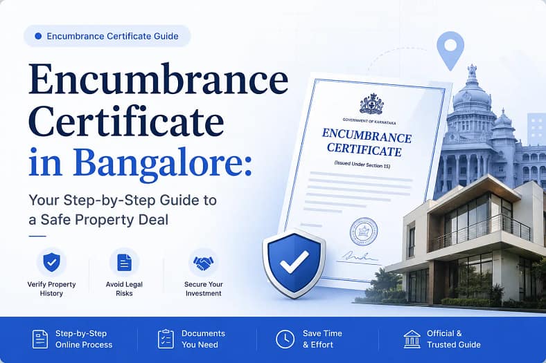 Encumbrance Certificate in Bangalore: Your Step-by-Step Guide to a Safe Property Deal Encumbrance Certificate in Bangalore step-by-step guide for a safe property deal